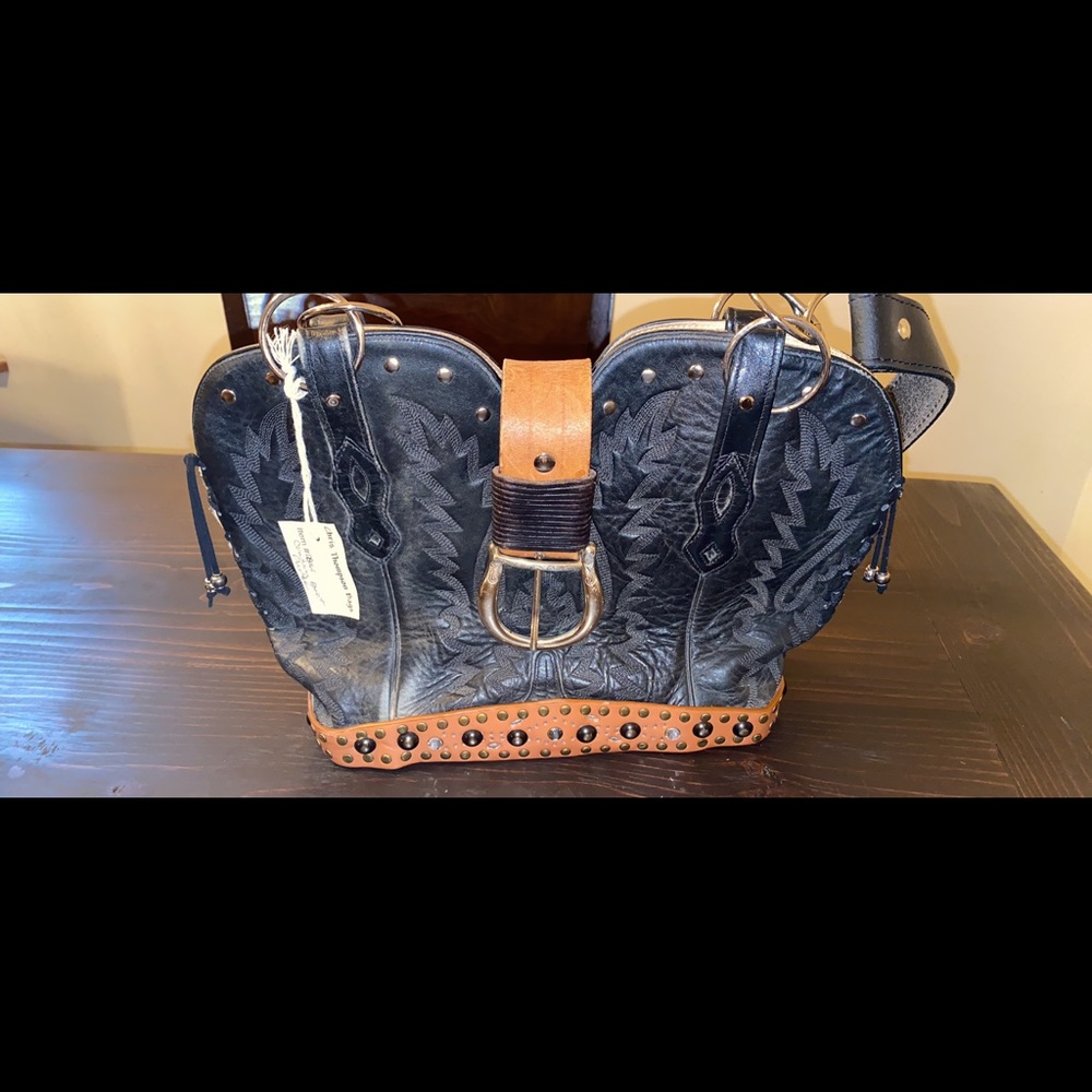 Cowboy Boots Purse Handmade by Chris Thompson